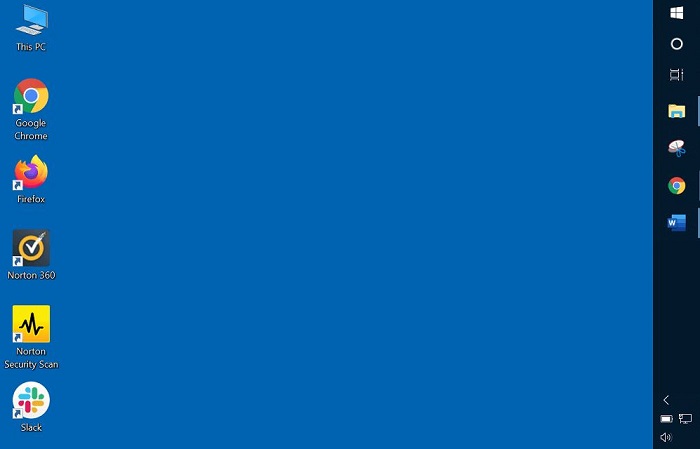 [Confusing] the Toolbar on the Computer Is Rotated Vertically - How to Fix It
